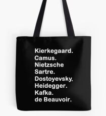 Existentialist 2 Tote Bag