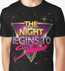 night begins to shine shirt