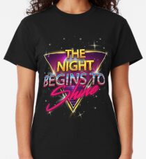 night begins to shine shirt