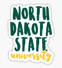 North Dakota State University - Design 2 Sticker