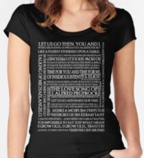 The Love Song of J. Alfred Prufrock 2 Women's Fitted Scoop T-Shirt