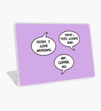 Hawkeye Comics Zitate Laptop Folie