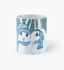 Under the Mistletoe Arctic Hares Mug