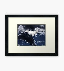Sun and Clouds Framed Print