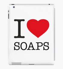 I ♥ SOAPS iPad-Hülle & Klebefolie