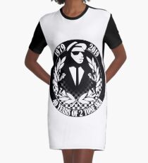 40th Anniversary 2 Tone Ska Graphic T-Shirt Dress