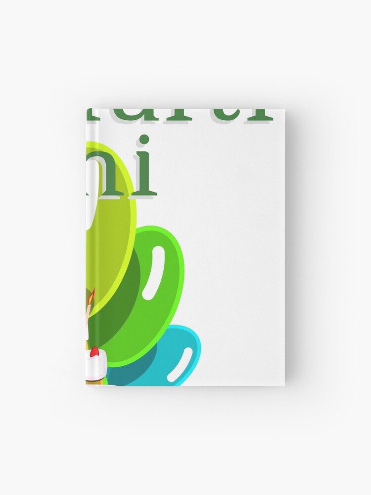 Happy Birthday In Romanian La Multi Ani Hardcover Journal By