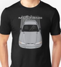 Mustang GT 1994 to 1998 SN95 - Silver Unisex T-Shirt
