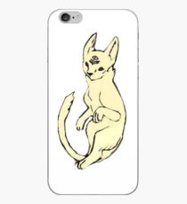 Vinilo o funda para iPhone Khoshekh - El gato flotante en el baño de los hombres
