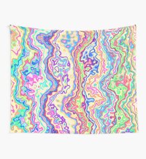 Abstract color streams Wall Tapestry