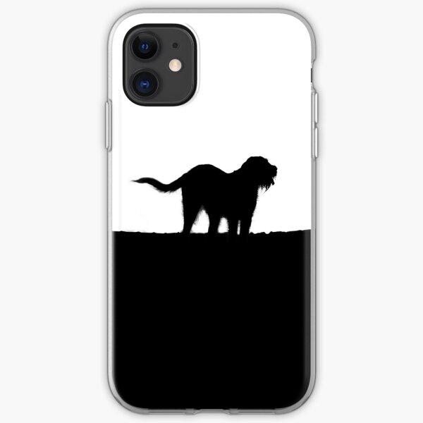 Italian Spinone Silhouette iPhone Soft Case