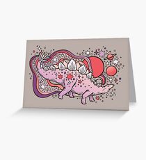 Star Stego | Space Sparkle-Palette Grußkarte