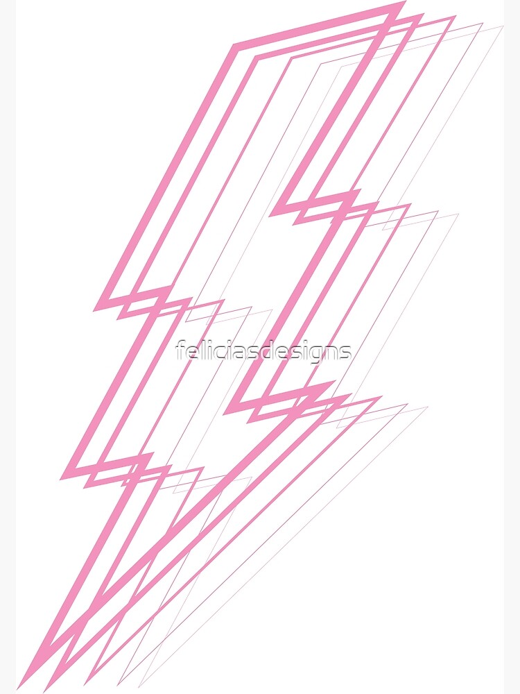 Pink Lightning by feliciasdesigns