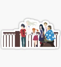 Anohana Group Minimalist Sticker