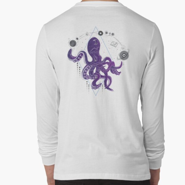 Musical Octopus Long Sleeve T-Shirt