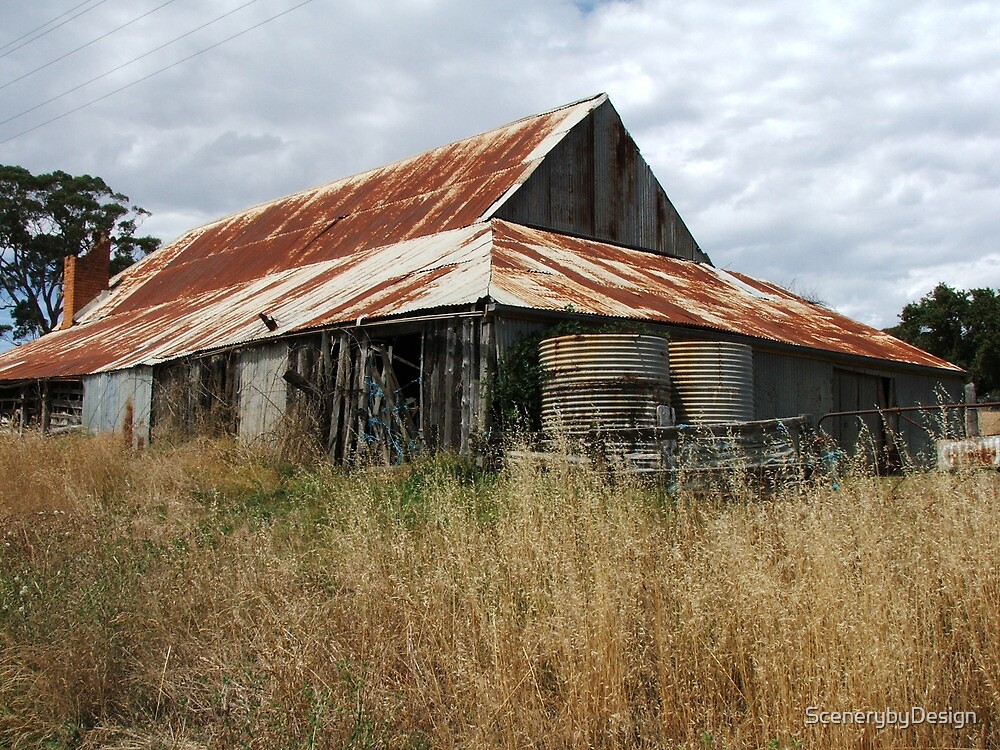 "Australian Barn" By ScenerybyDesign | Redbubble