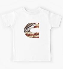 Amerikanische Flagge Cummins Kinder T-Shirt