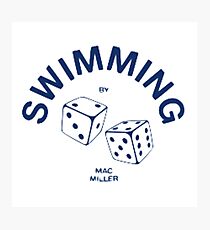 Mac Miller Schwimmen Fotodruck