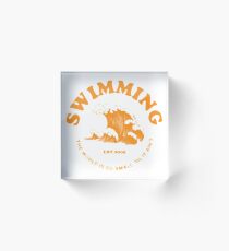 Mac Miller Schwimmen Acrylblock