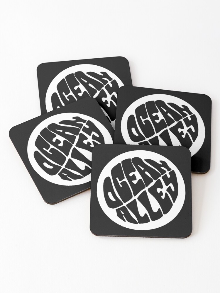 Ocean Alley Coasters Set Of 4 By Hlncxiiiv Redbubble