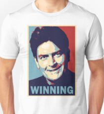 Winning, by Charlie Sheen Unisex T-Shirt