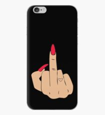 Mood Middle Finger iPhone Case