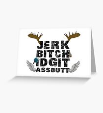 Supernatural: Name Calling Greeting Card