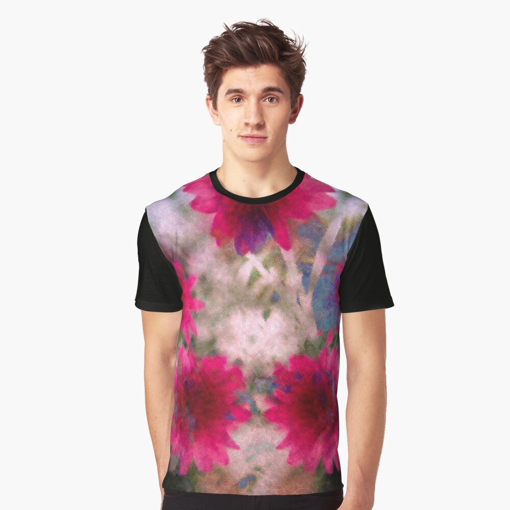 Abstract flowers Graphic T-Shirt