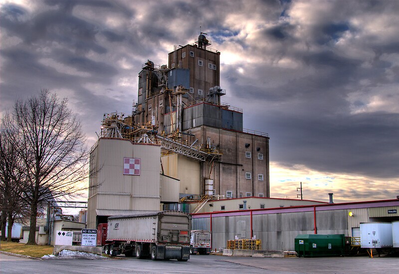 "12210 LAND 'O LAKES/PURINA FACTORY" Posters by Diane Peresie Redbubble