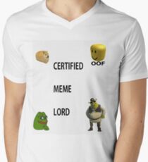 Doge Roblox T Shirts Redbubble - certified meme lord design for all products v neck t shirt