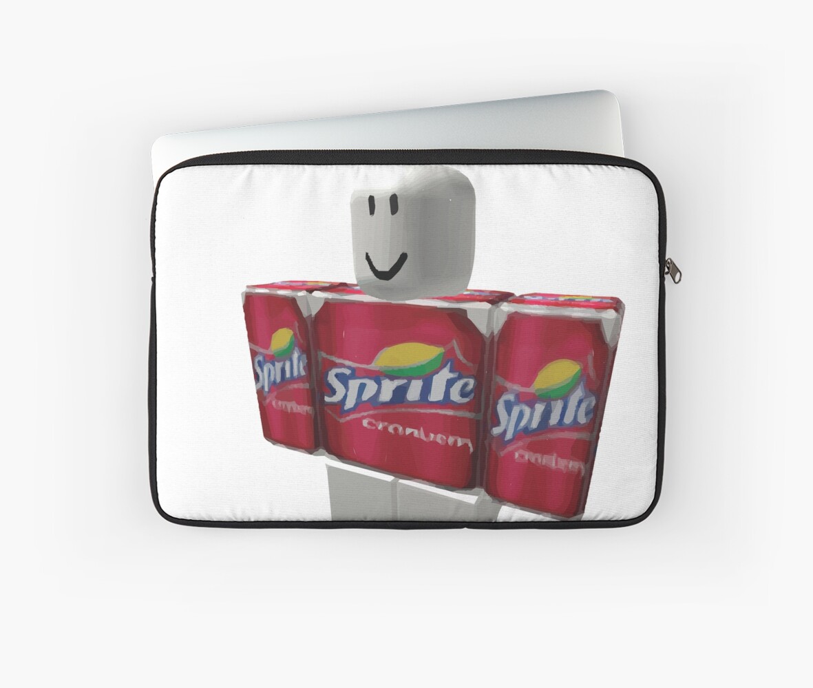 Sprite Cranberry Roblox Guy Laptop Sleeve By Eggowaffles Redbubble