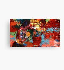 Rocky VS. Apollo Canvas Print