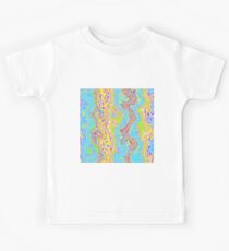Abstract color streams Kids T-Shirt