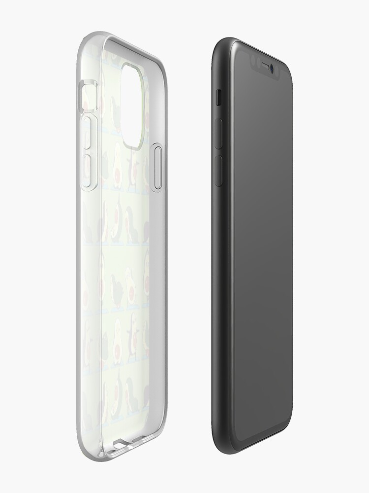 Alternate view of Avocado Yoga iPhone Case & Cover