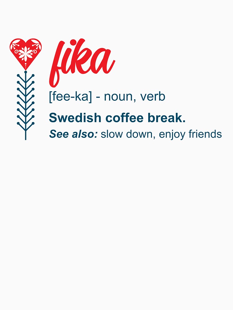 fika swedish coffee break