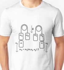 #Physics #PhysicsProblem #Problem #text #blackandwhite #diagram #symbol #illustration #vector #communication #connection #whitecolor #typescript #inarow #drawingartproduct #merchandise #industry Unisex T-Shirt