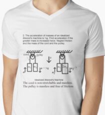 #Physics #PhysicsProblem #Problem #diagram #business #text #internet #data #research #service #technology #achievement #designing #typescript #inarow #nopeople #concepts #ideas #imagination Men's V-Neck T-Shirt