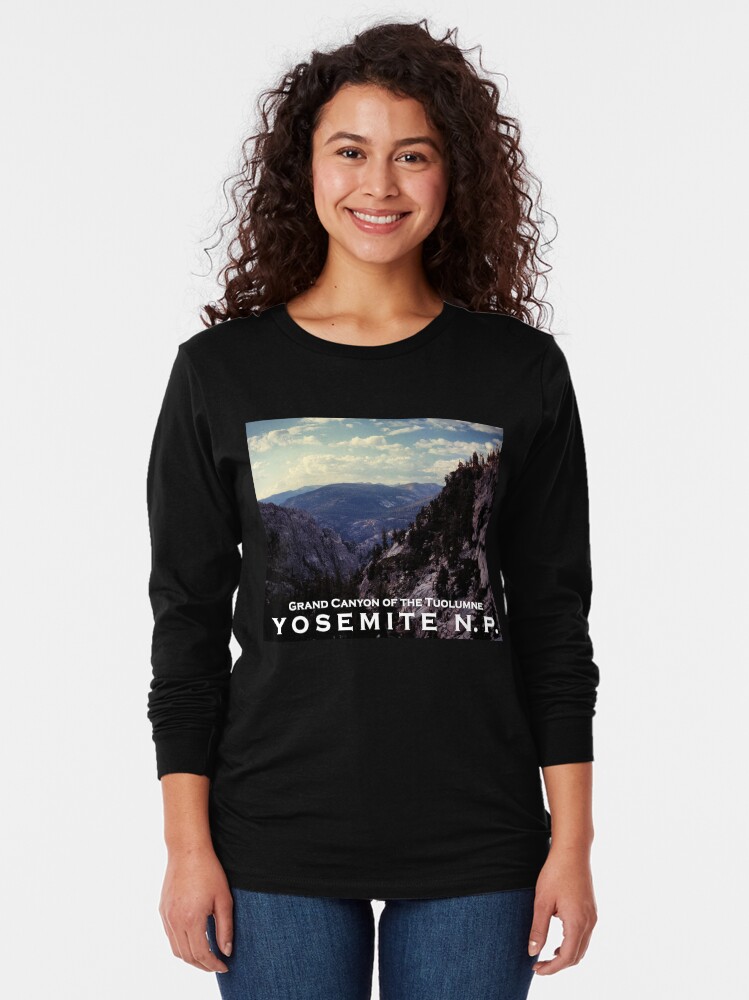 Alternate view of Grand Canyon of the Tuolumne - Yosemite N.P. Long Sleeve T-Shirt
