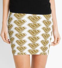 Care SuperEmpowered (Gold) Mini Skirt