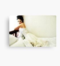White Sunday Canvas Print