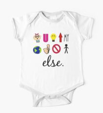 Baby You Light Up My World Like Nobody Else One Piece - Short Sleeve