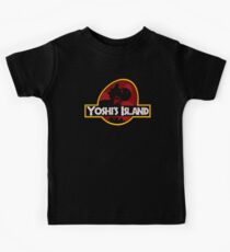 Yoshi Park Island Jurassic Park Kinder T-Shirt