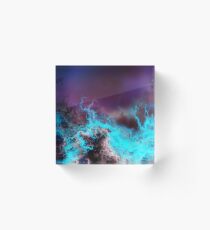 Electrical storm Acrylic Block