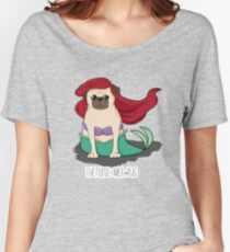 The Little Mer-Pug Women's Relaxed Fit T-Shirt