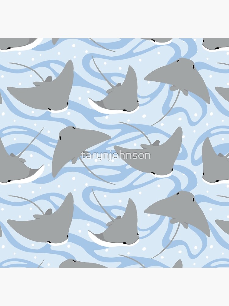 Stingrays - Cownose Ray - Sticker Pack by tarynjohnson