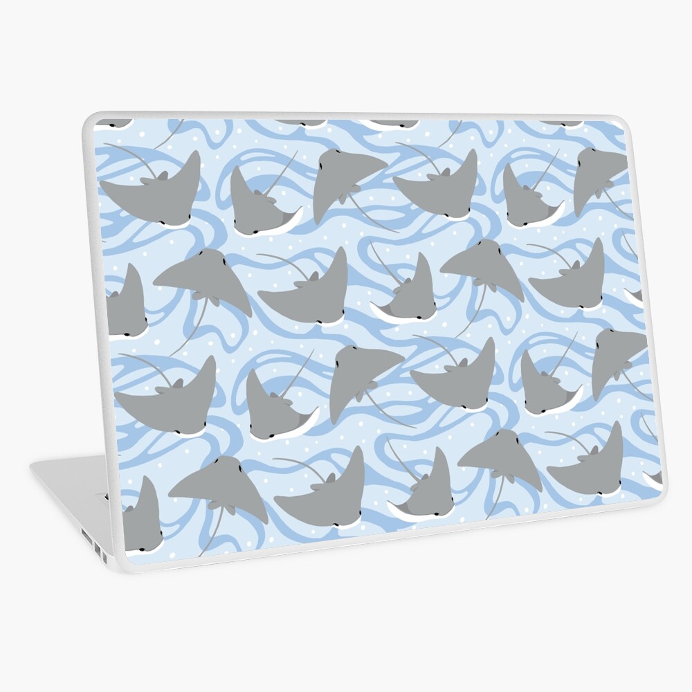 Stingrays - Cownose Ray - Sticker Pack Laptop Skin