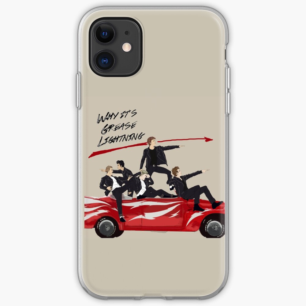 "Grease Lightning!" iPhone Case & Cover by karukara Redbubble