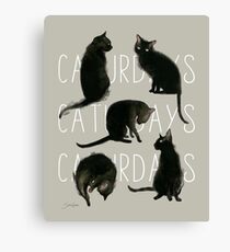 Lienzo Caturdays - Gato Negro