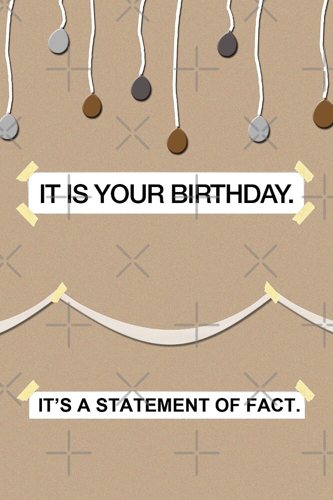 the office it is your birthday card by hellmoo redbubble