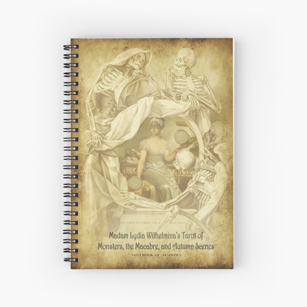 The Black Water Masquerade Spiral Notebook